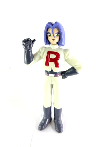 Vintage TOMY Figure - James 5" - Team Rocket - 1998 Pokemon Toy