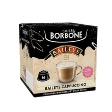 BAILEYS CAPPUCCINO CAFFÈ BORBONE - 16 DOLCE GUSTO COMPATIBLE CAPSULES 14g