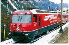 Kato/KATO/Sekisui Metal Alps Glacier Express Additional Set 4 cars 10-2027