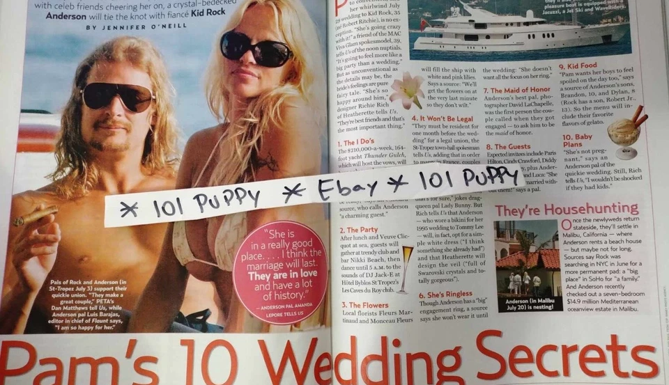 Tori Spelling US Weekly magazine PAMELA ANDERSON Carmen Electra SHANNEN DOHERTY - Image 2 of 4