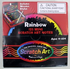 melissa and doug scratch art mini notes