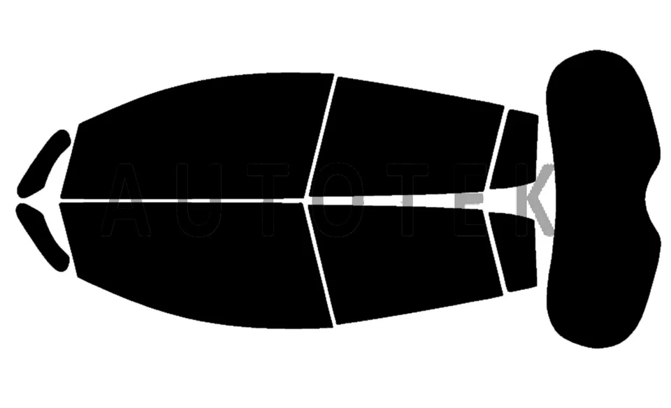 Película premium precortada para ventanas laterales cualquier tono % para Nissan Leaf 2011-2017 Foto 2 de 4