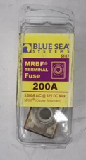 Blue Sea Systems 5187 200A MRFB Terminal Fuse 5000A AIC @ 32V DC Max Genuine OEM