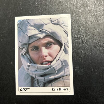 2007 Complete James Bond 007 Rittenhouse Jb1 #134 Kara MILOVY Maryam D'abo