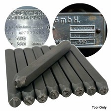 Volkswagen Data Plate Die Punch Set For Vw Vin Id Data Tags Bus Beetle Ghia Kdf Volkswagen Data Plate Die Punch Set For Vw Vin Id Data Tags Bus Beetle Ghia Kdf