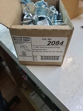 Box of Fifty (50) Hubbell Raco 2084 1” EMT Push-on Conduit Strap 40 lbs Max Load
