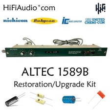 ALTEC 1589B tube amp restoration recap repair upgrade rebuild kit capacitor