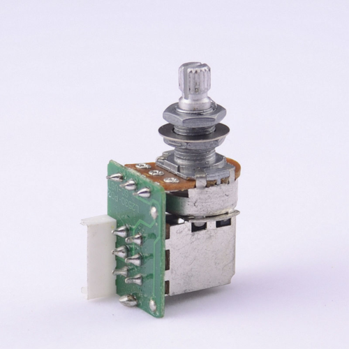 B500K Push Pull Switch Potentiometer (POT) With Circuit Board For Epi Standard - Afbeelding 1 van 6