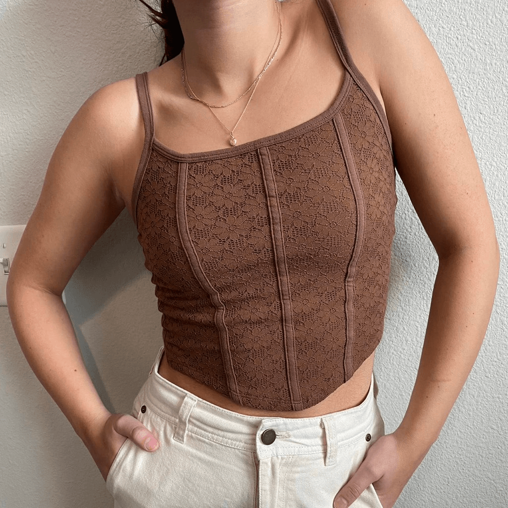 Hollister Tank Top Lace