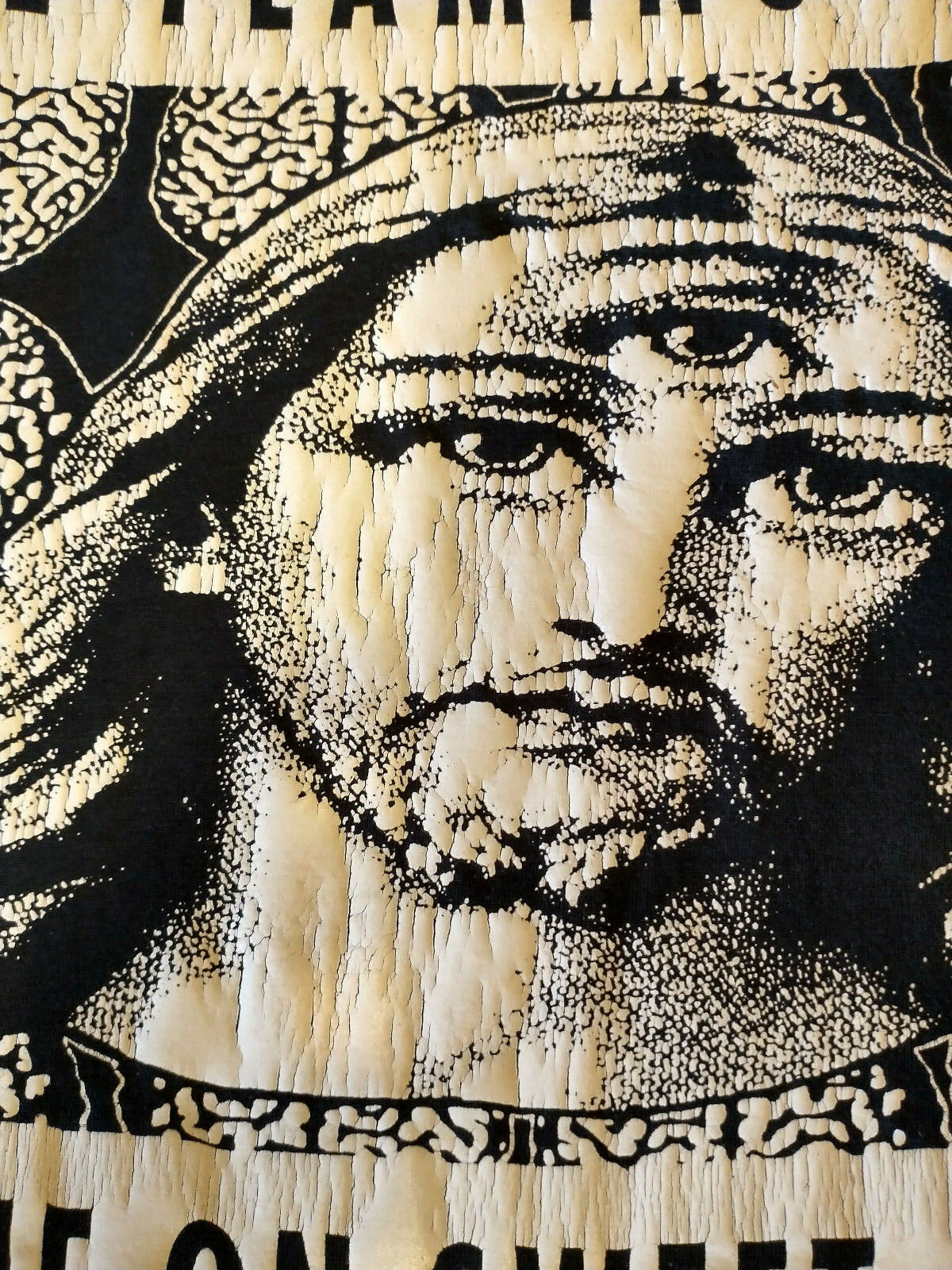 Jesus Vintage Shirt : Flaming Lips: Shine On Sweet Jesus. Vintage T-shirt, Sleeves Cut-off