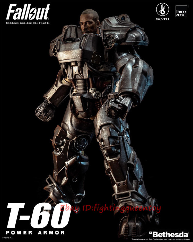 ThreeZero 3Z08560W0 Fallout T-60 Power Armor 1/6 Action Figure