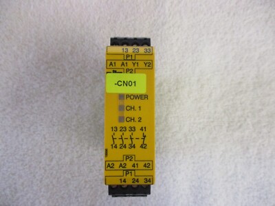 Pilz Safety Relay   PNOZ X1P 24VDC 3n/o 1n/c