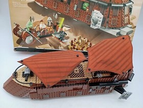 LEGO 6210 Jabba's Sail Barge GOOD ORIGINAL BOX BOX Figures 75020 75397 RARE Vintage Retro