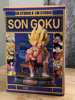 CB Studio x LW Studio Dragon Ball Fitness Series Dumbbell Son Goku ...