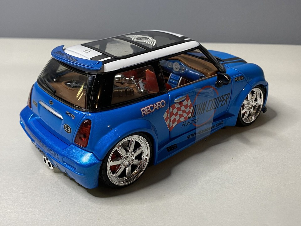 Boley EXTREME TUNER Diecast 124 New Old Stock BMW Mini Cooper S Blue