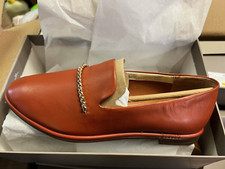 Franco Sarto Womens Hanah Loafers Shoes - Rust