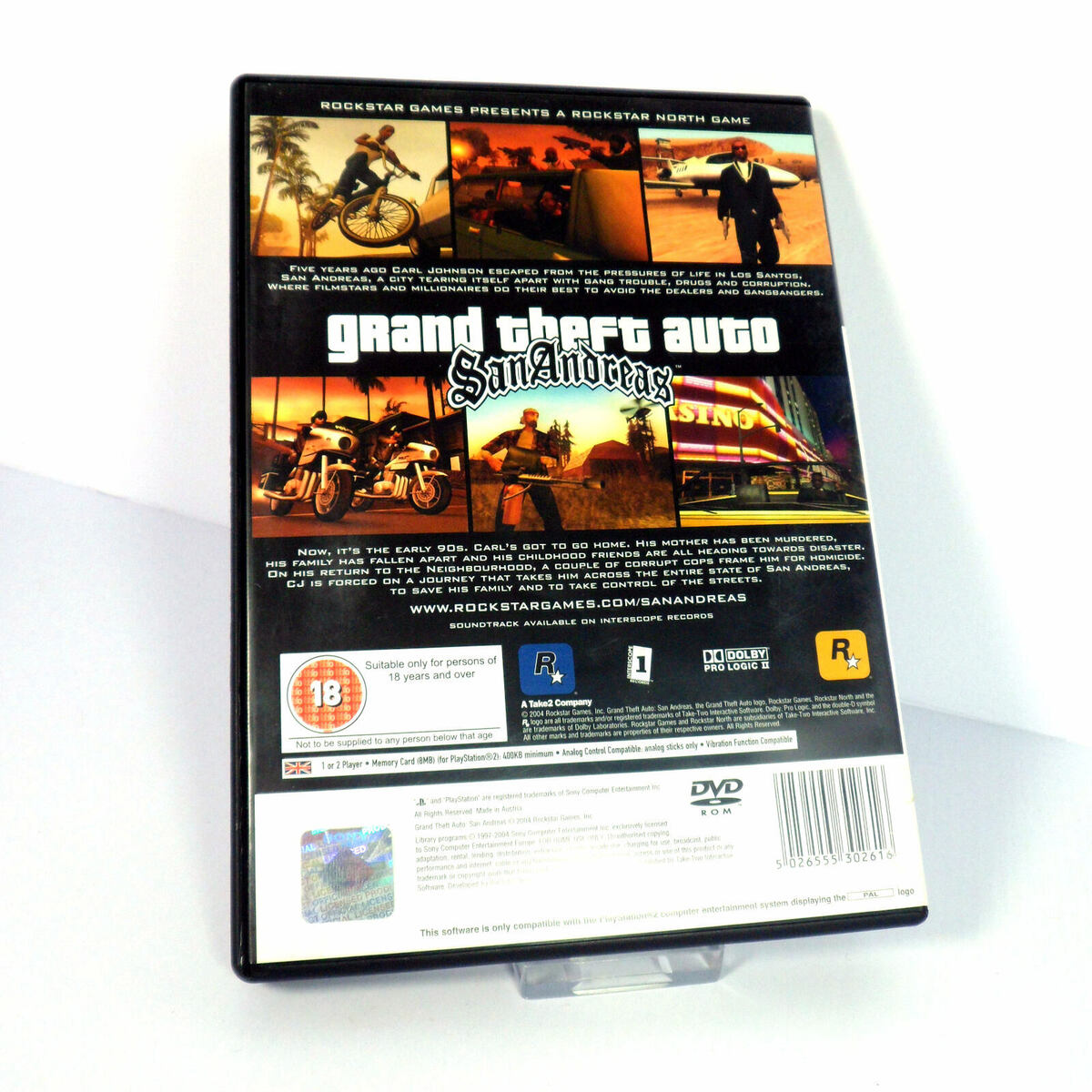 PS3 - GTA San Andreas - [PAL EU - NO NTSC] : Video Games 