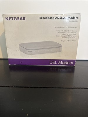 NETGEAR Broadband ADSL2 + Modem High-speed ADSL2 + Internet access