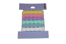 Claire's Jewelry Hair tie elastic multi colors set of 6 new