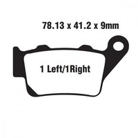 Bremsbelag BremsbeläGe EBC SFA213 Hinten FüR BMW C1 200 Bj. 2002-2004