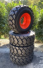 4-12-16.5 SKS-6 Skid Steer Tires/Rims for Bobcat A300,A770,S750,S770,S740, 9"HUB
