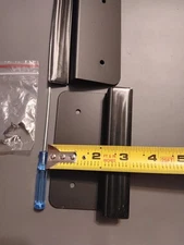 Cabinet Foot Pull Black  (2  Pack)