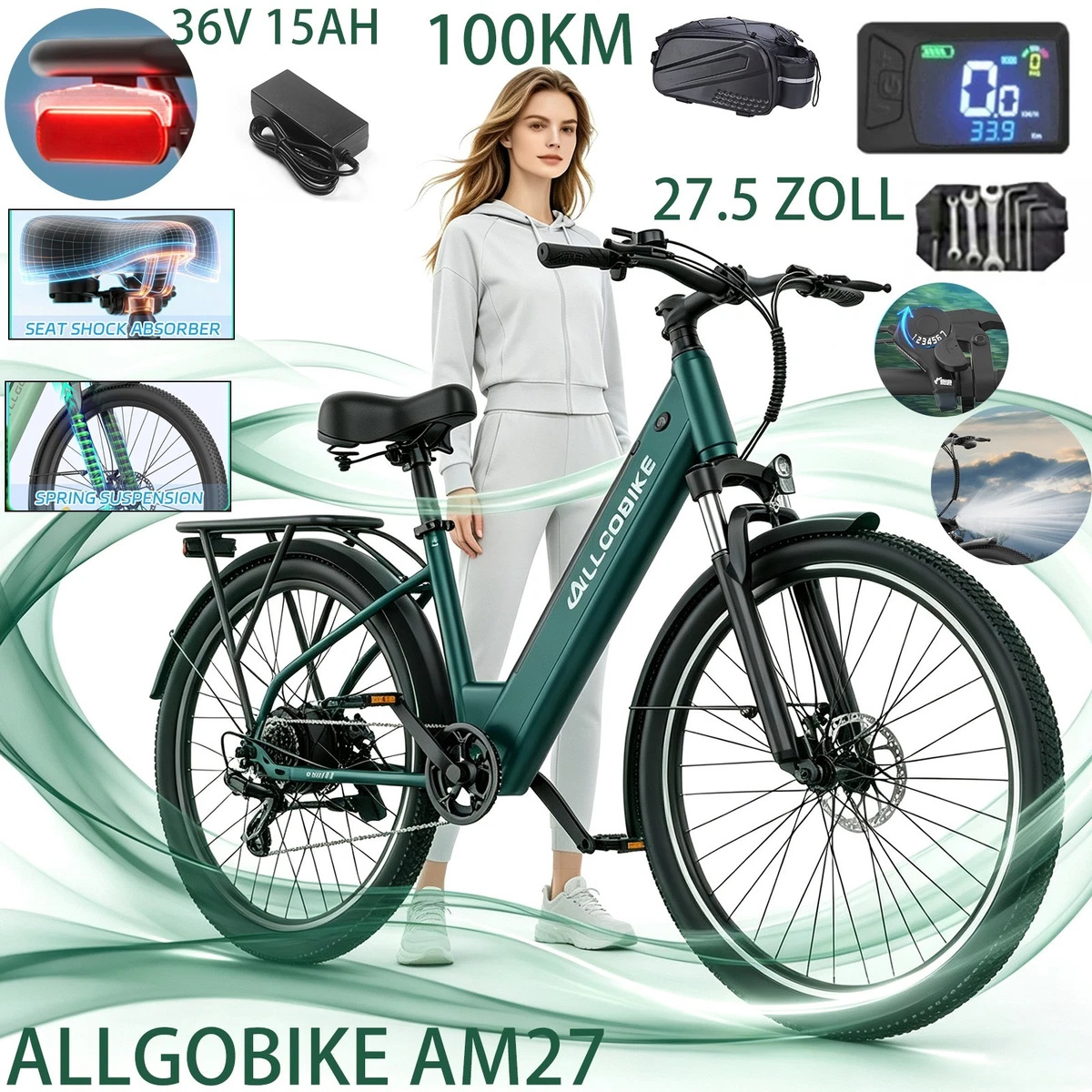 retro damenfahrrad 26 zoll sun baby Flower Bike - Minze Trimetals Garten-Aufbewahrungsbox Storeguard - Category:Rennrad_Cube Frame Size:M