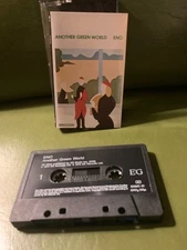 Brian Eno - Another Green World Cassette Tape EG Records Ambient VG+ Rare!