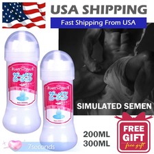 20 OZ Lubricant Sperm Realistic Long Lasting Water Based Sex-Lube Couples Adult