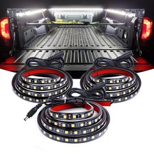 Nilight 3PCS 60 Inch Bed Light Strip 270 LED Truck Strip, White