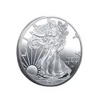 2024 1oz Silver American Eagle $1 Coin BU - Dollar Metal Coin