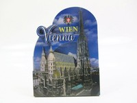 Wien Stephansdom Holz Magnet 10Cm Souvenir ÖSterreich Kathedrale Austria
