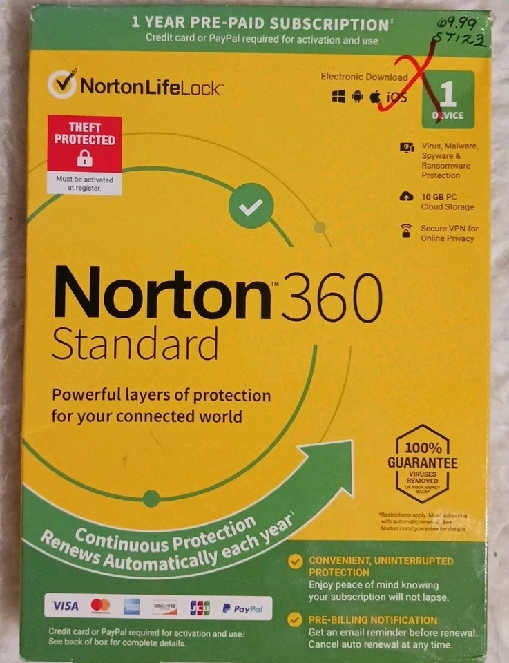 Norton 360 Standard - 1-Year / 1-Device - USA/Canada - Image 2 of 3