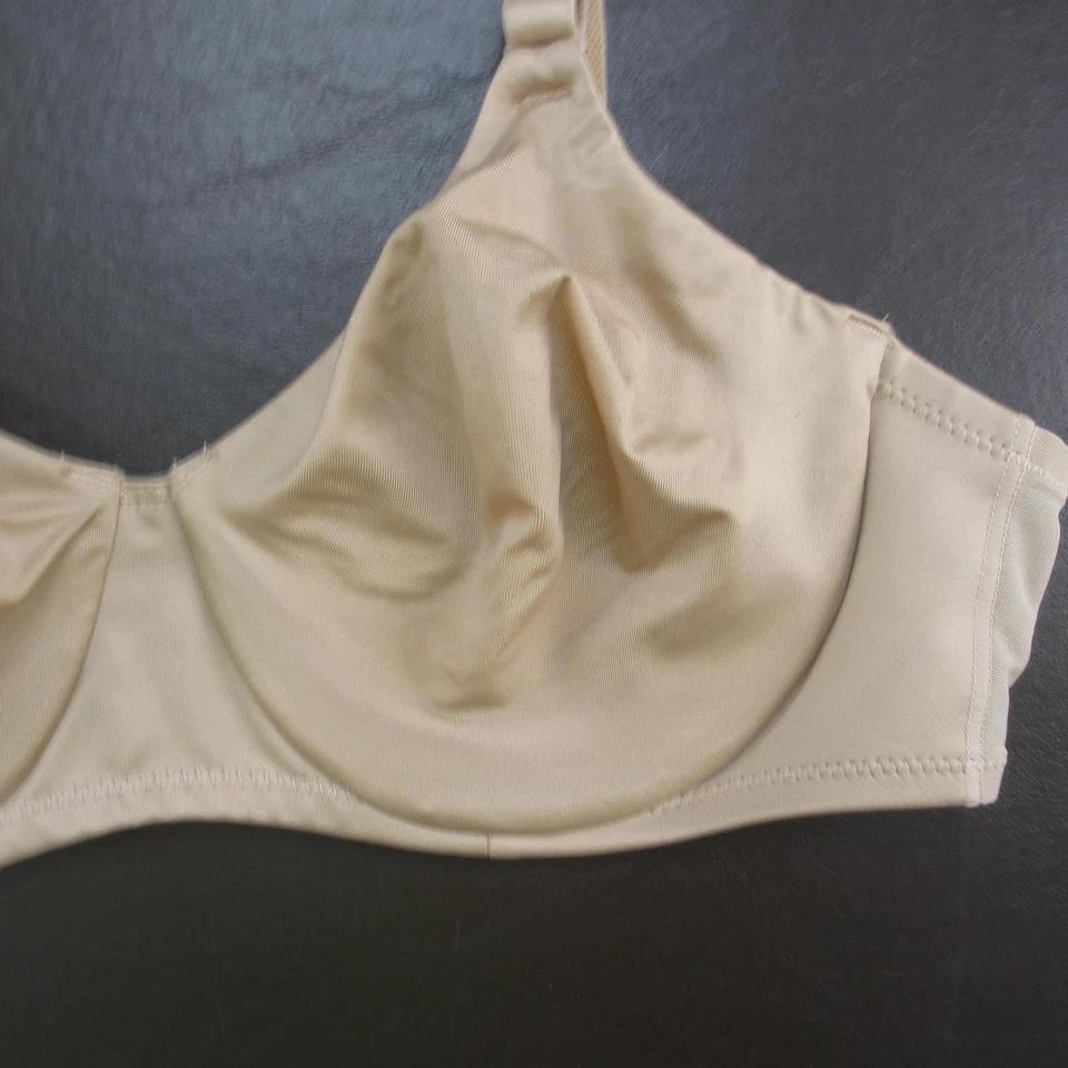 Sujetador Playtex Mujer 38C Beige Con Aros Cobertura Completa Sin Forro Ajustable 4718 Foto 4 de 4