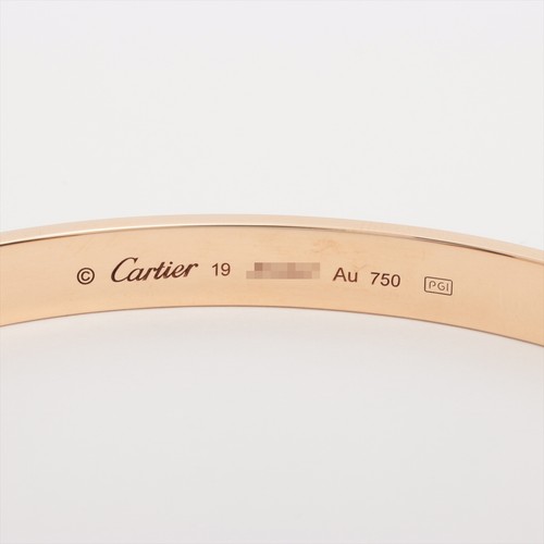 Cartier Love Open bangle Bracelet 750(YG) 25.8g 19 CRB6032419 - Picture 4 of 6