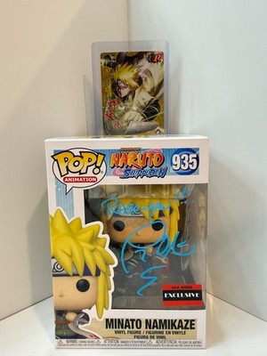 Funko Pop! Vinyl: Naruto - Minato Namikaze - AAA Anime (Exclusive) SIGNED W Card