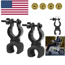 2pcs Cane Holder for Walker - Universal Walking Stick Holder for Wheelchair D...