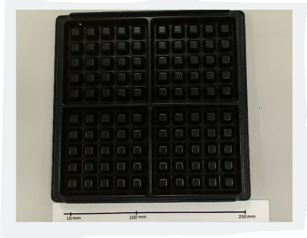 KRUPS GQ502D51/AM0 GENUINE OEM REPLACEMENT WAFFLER COOK GRID SET
