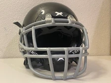 Black Xenith X2E+ Adult Football Helmet w Gray Facemask (vs Schutt or Riddell)