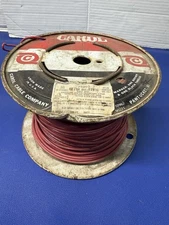 16 AWG Gauge Stranded Electrical Wire Red Partial Roll TFFN Fixture Wire Or AWM