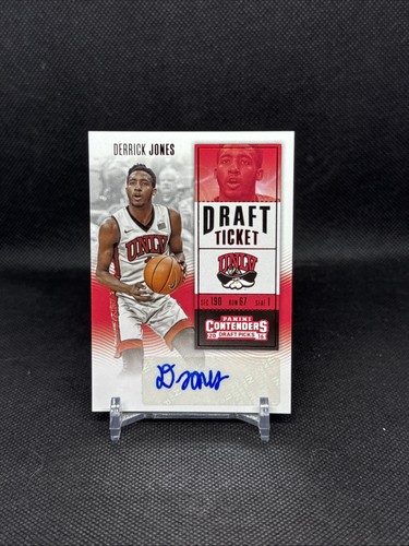 Derrick Jones [Autograph] #182 2016 Panini Contenders Draft Picks card