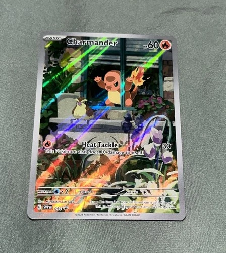 Pokémon TCG Illustration Rare Charmander NM Obsidian Flames ETB Promo Card 044