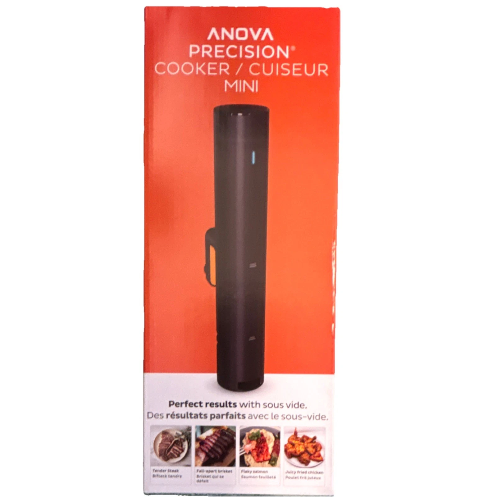 Anova Precision Cooker Mini Sous Vide Immersion Circulator, Black