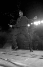 Rapper Play of Kid-N-Play performs at Kemper Arena in Kansas City - Old Photo