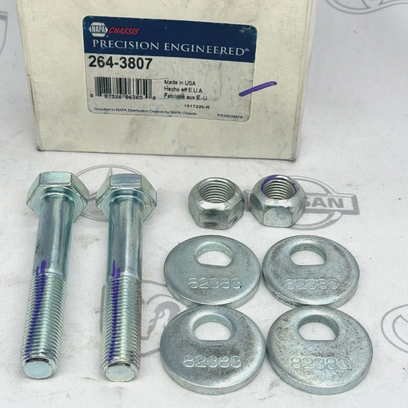 KIT DE PERNOS DE AJUSTE DE INCLINACIÓN NAPA 264-3807 PARA DODGE SPRINTER 2500 3500 2007-2009 Foto 2 de 4