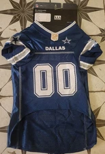 Pets First NFL Official Team Pet Wear Dallas Cowboys Dog Jersey- Size Large