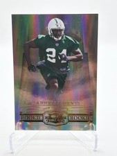 2007 Donruss Threads Darrelle Revis /999 Rookie Card RC #219 bottom edge flare. rookie card picture