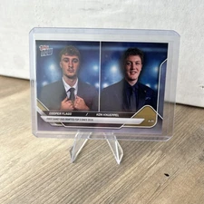 2025 TOPPS NOW COOPER FLAGG & KON KNUEPPEL DUKE DUO DRAFTED TOP 5 ROOKIE RC