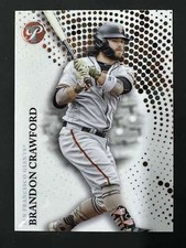 2022 Topps Pristine Baseball Brandon Crawford Giants Base Card 71