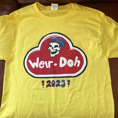 grateful dead & Company tour T-shirt WEIRDOH 2023 Wolf Brothers Bob Weir Weirdo